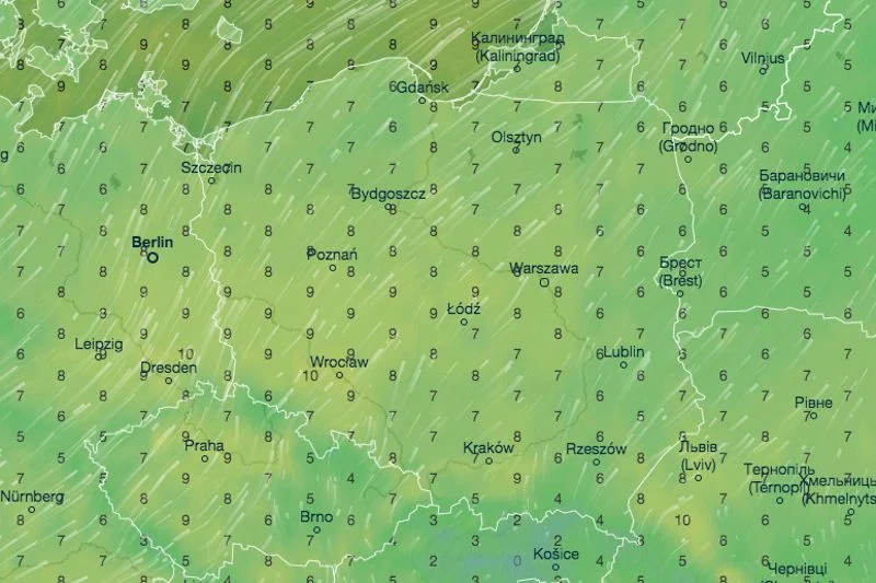 Na razie jak na grudzień będzie bardzo ciepło.