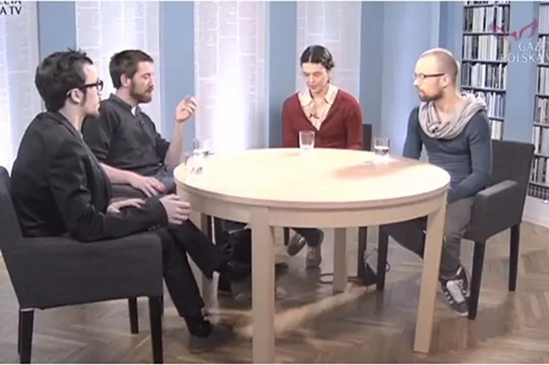 Samuel Pereira, Dawid Wildstein, Aleksandra Bilewicz, Krzyś Pacewicz dyskutowali m.in. o tożsamości lewicy