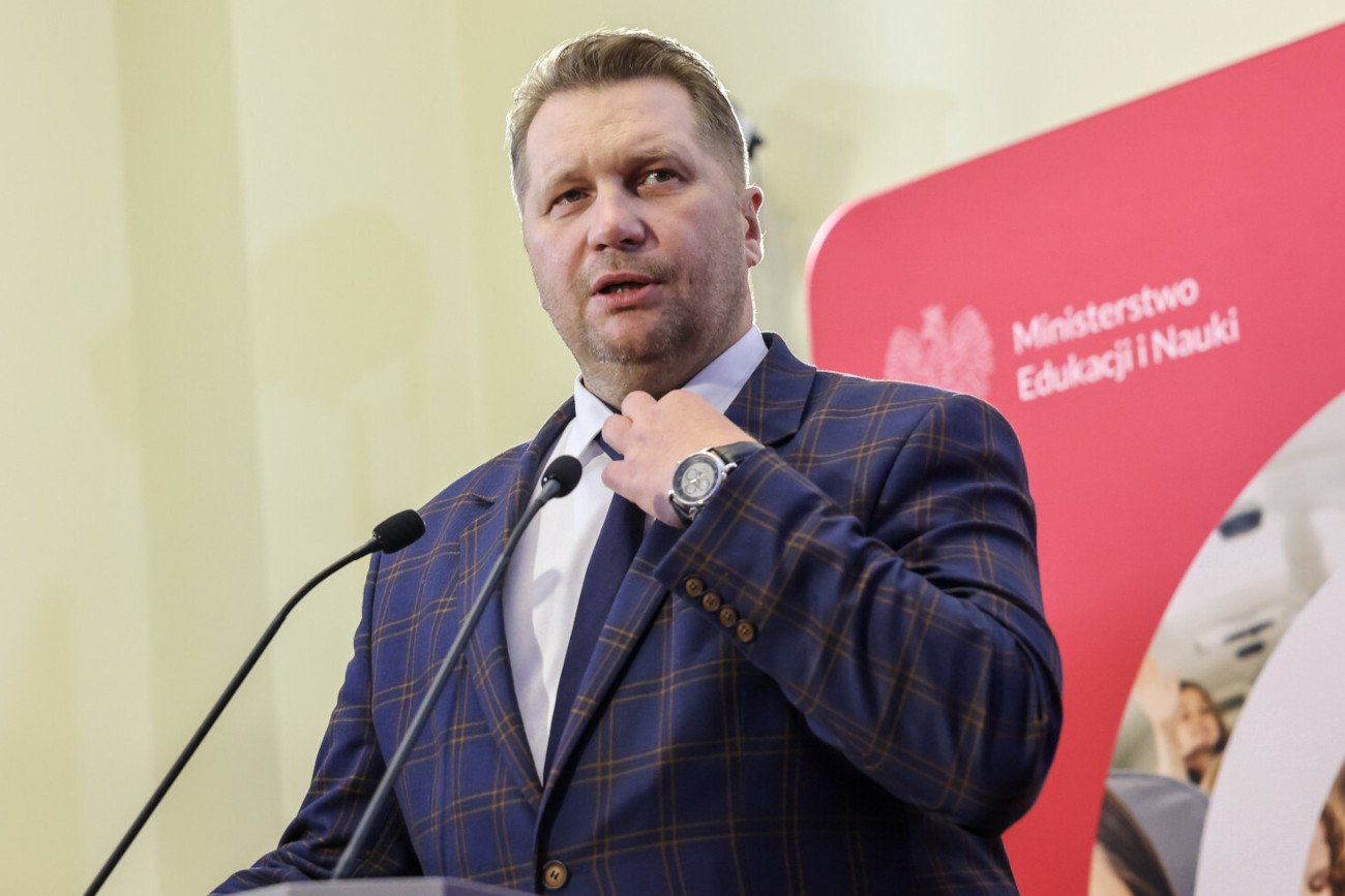 Minister edukacji i nauki Przemysław Czarnek.