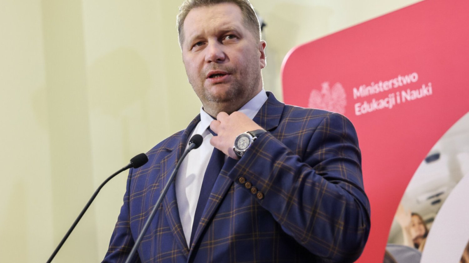 Minister edukacji i nauki Przemysław Czarnek.