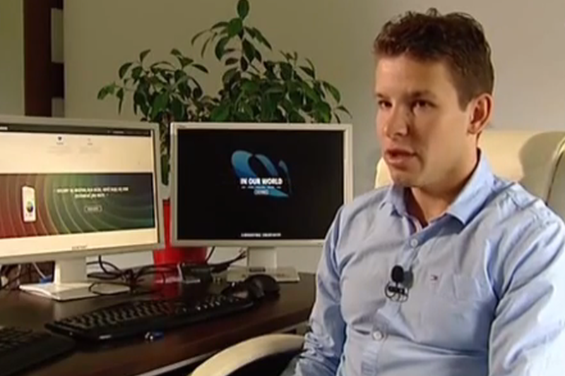 "Przejrzysta urna" sama policzy głosy? Patryk Arłamowski opracował prototyp nowoczesnej urny wyborczej.