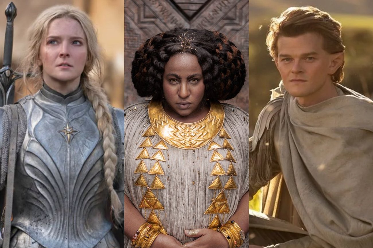 Galadriela, książniczka Disa i Elrond - to bohaterowie serialu "Władca Pierścieni: Pierścienie Władzy".