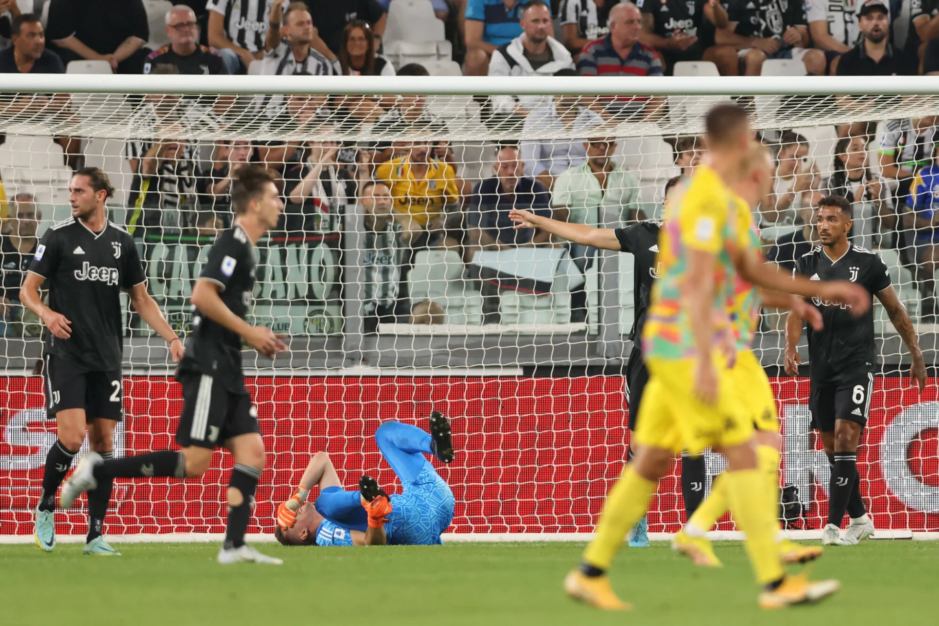 Wojciech Szczęsny zszedł z boiska z kontuzją i nie widział bramki Arkadiusza Milika