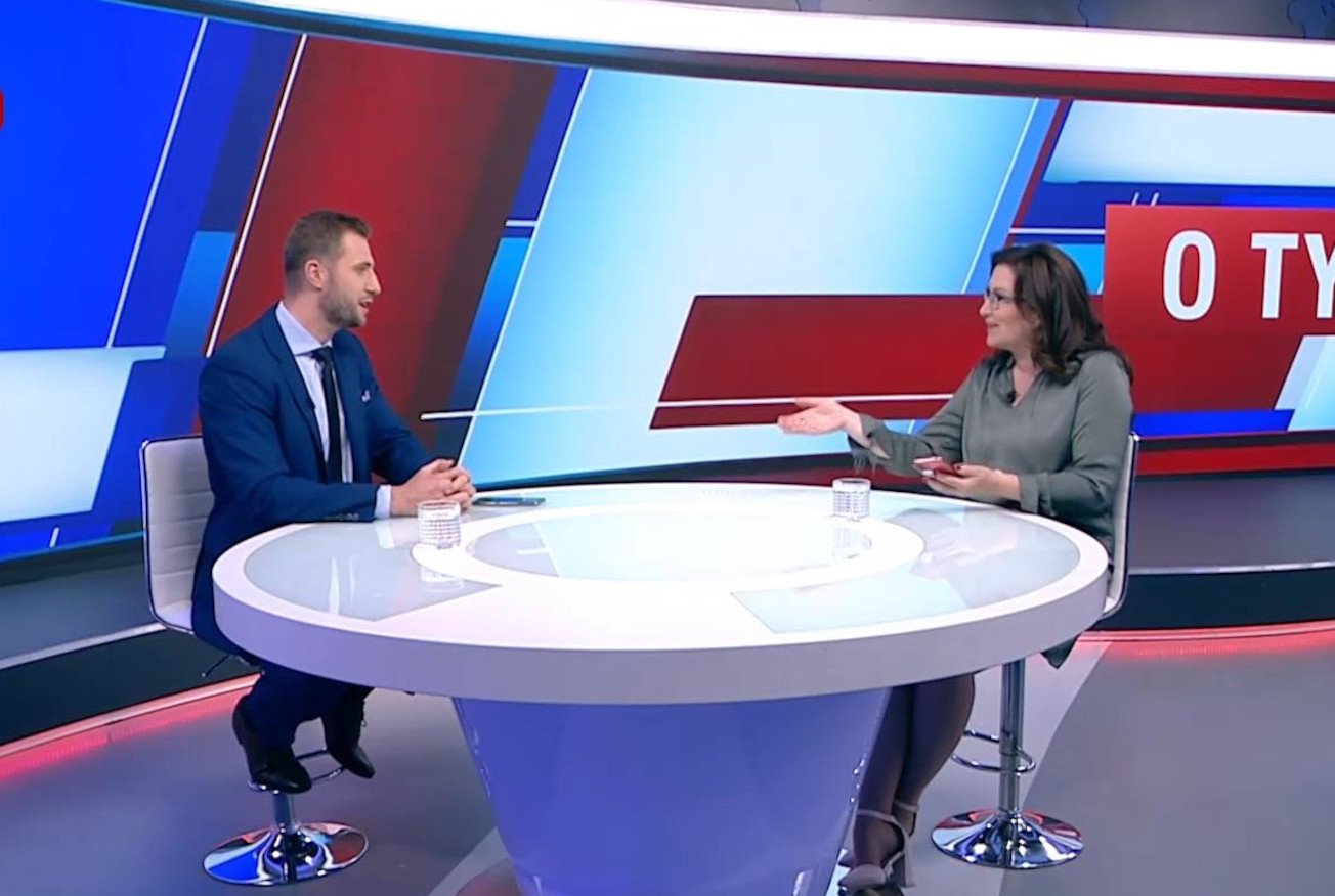 Maciejewska zaorała Kłeczka na antenie TVP. "Może ja włączę panu lustro".