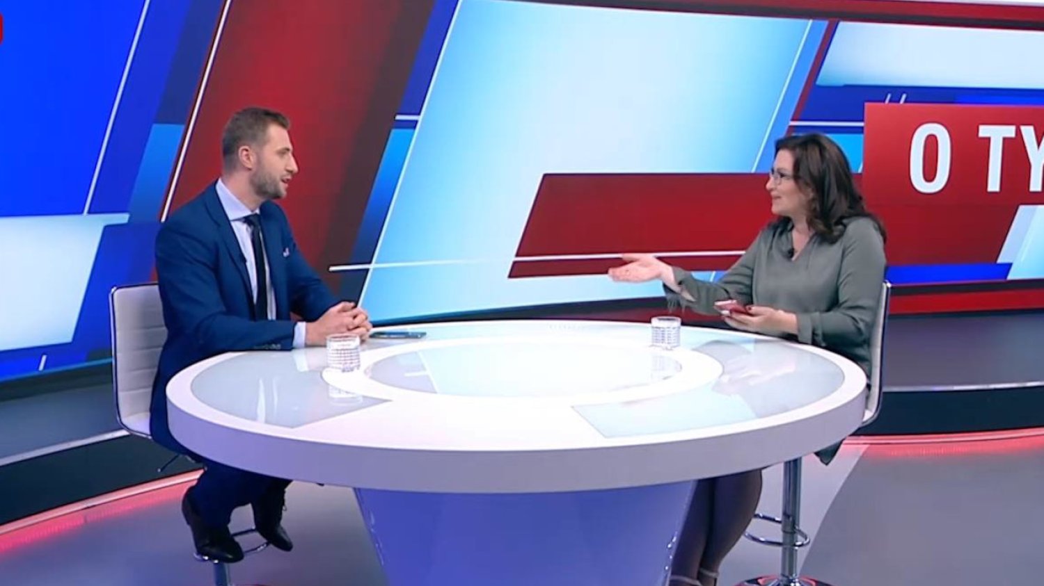 Maciejewska zaorała Kłeczka na antenie TVP. "Może ja włączę panu lustro".