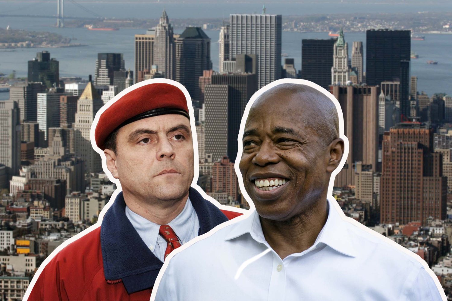 Curtis Sliwa i Eric Adams walczą o fotel burmistrza Nowego Jorku.