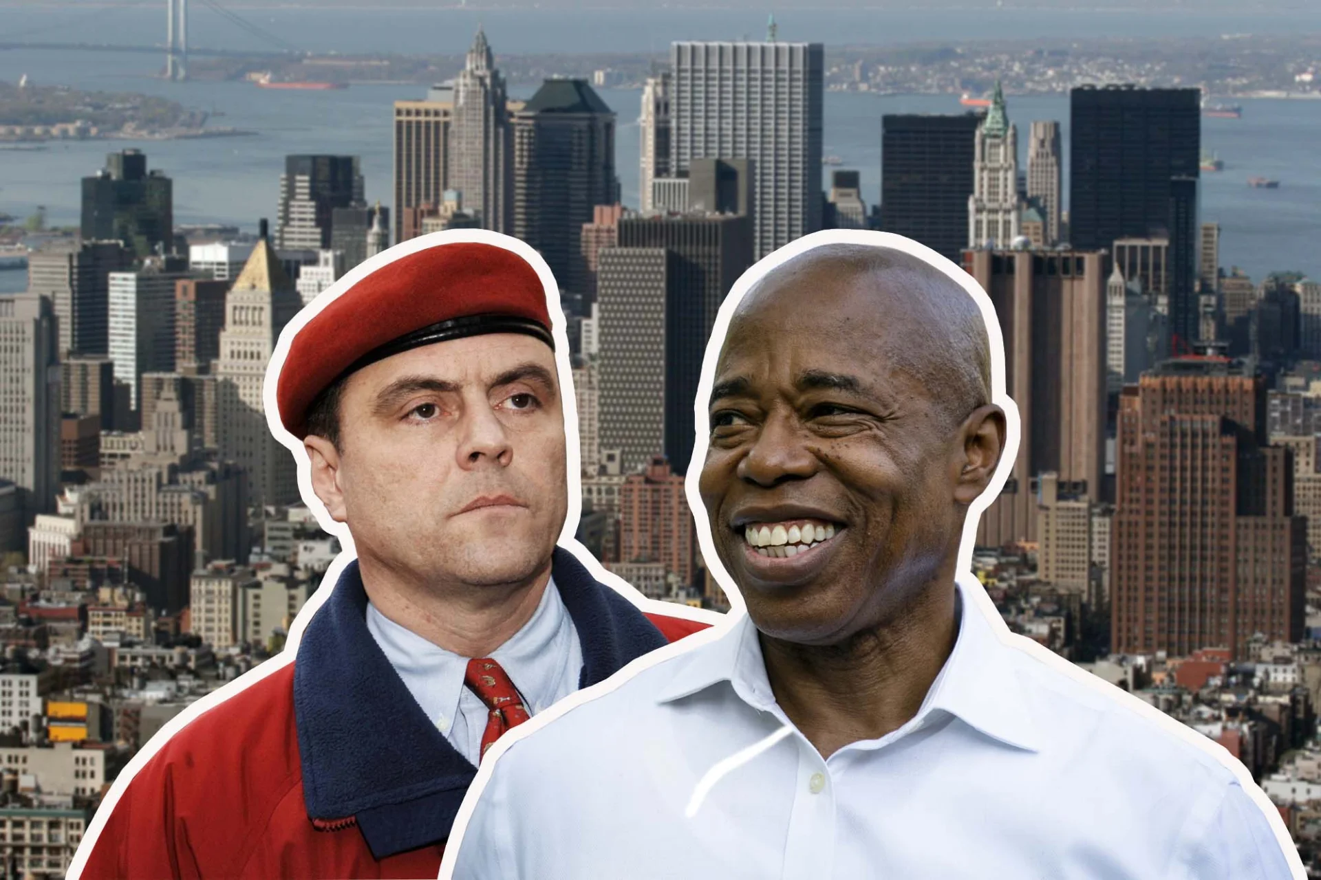 Curtis Sliwa i Eric Adams walczą o fotel burmistrza Nowego Jorku.