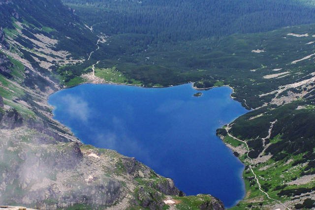 Czarny Staw Gąsienicowy w Tatrach