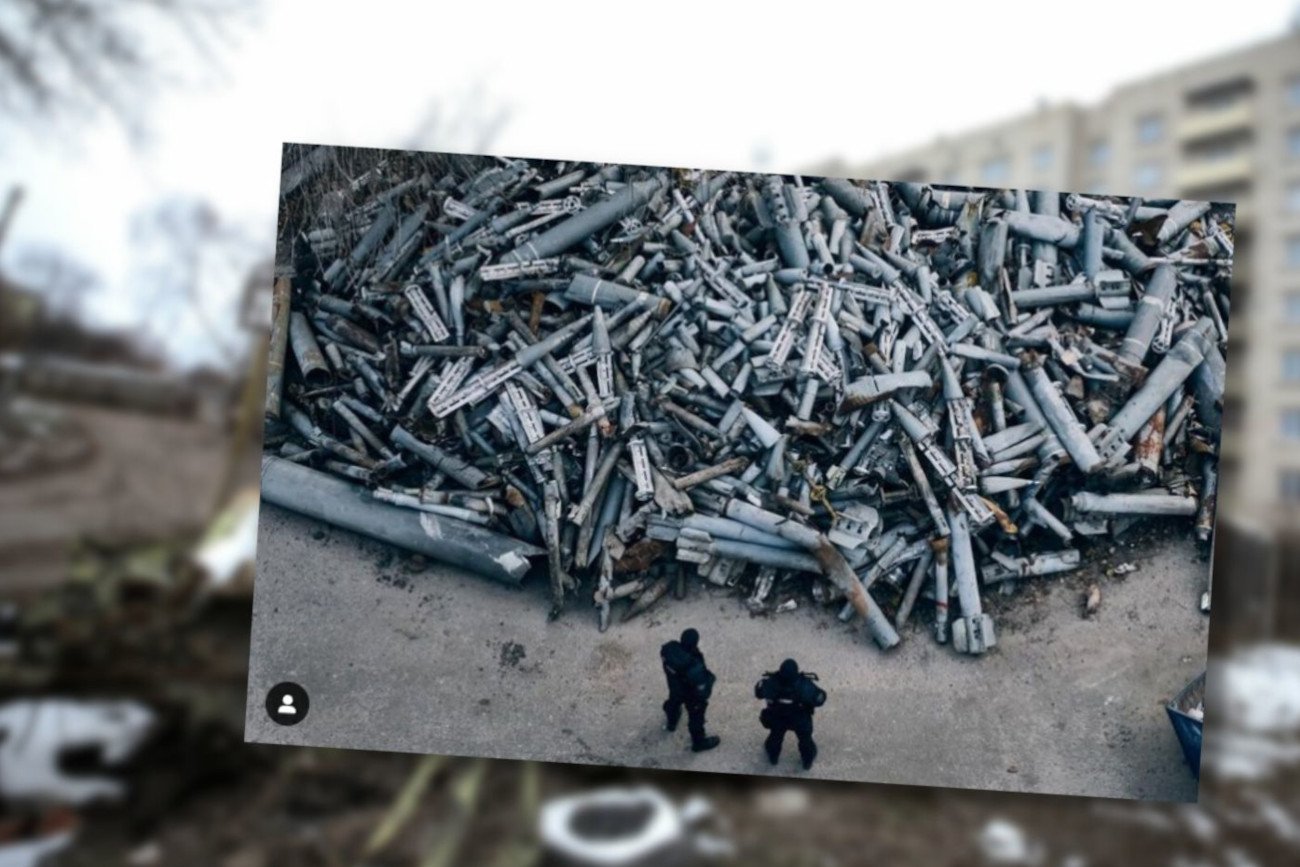 To jedno zdjęcie pokazuje okrucieństwo wojny w Ukrainie. "Cmentarz skorup".