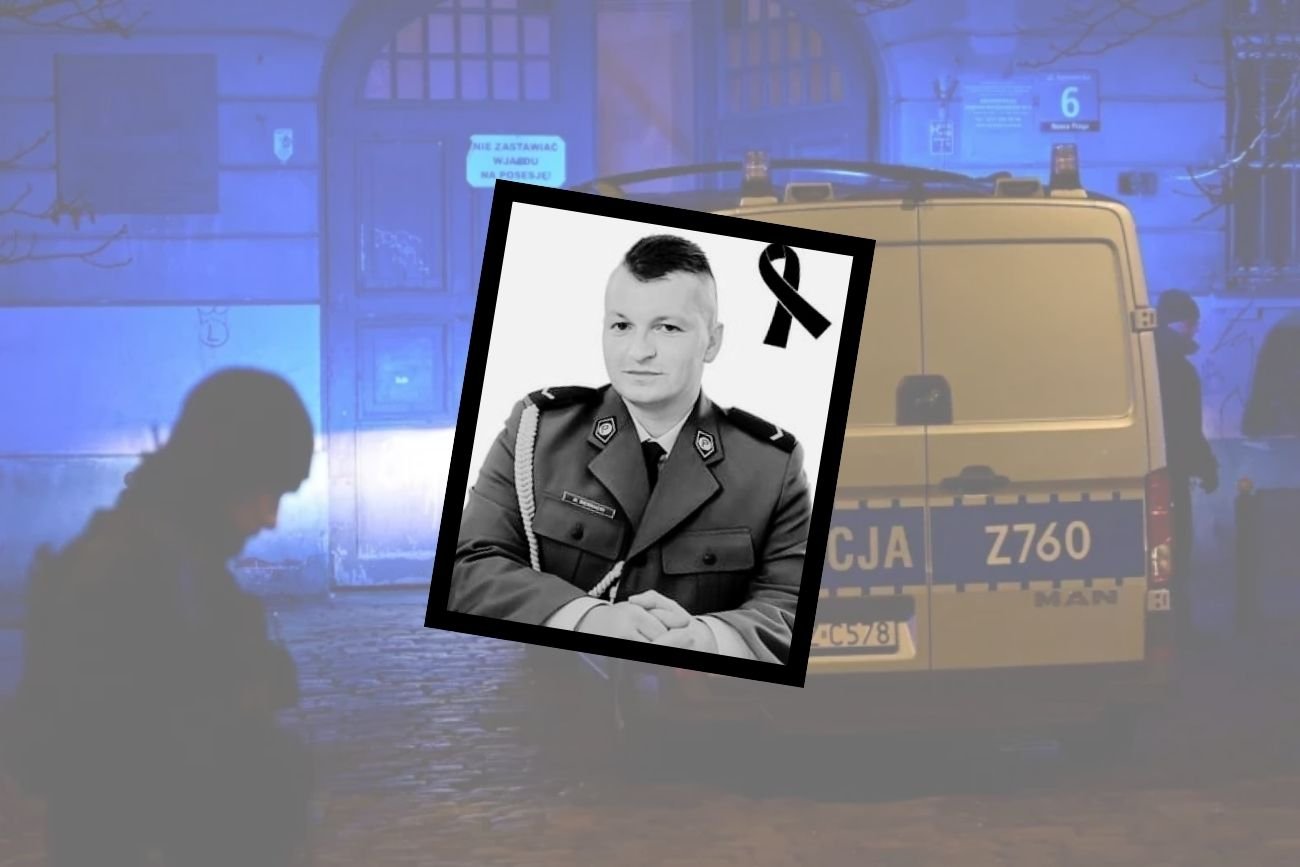 Dziś w całym kraju zawyją syreny. To hołd dla policjanta, który zginął na służbie
