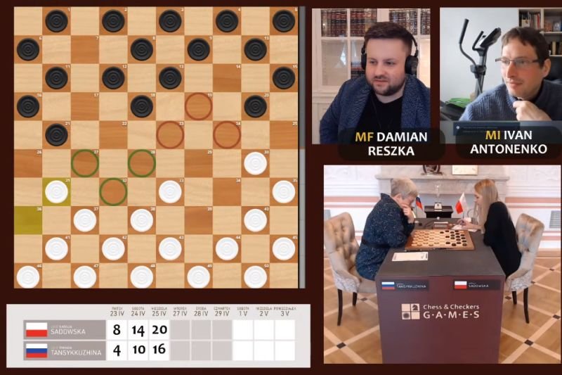 Tak wyglądała transmisja z pojedynku przed interwencją organizatorów