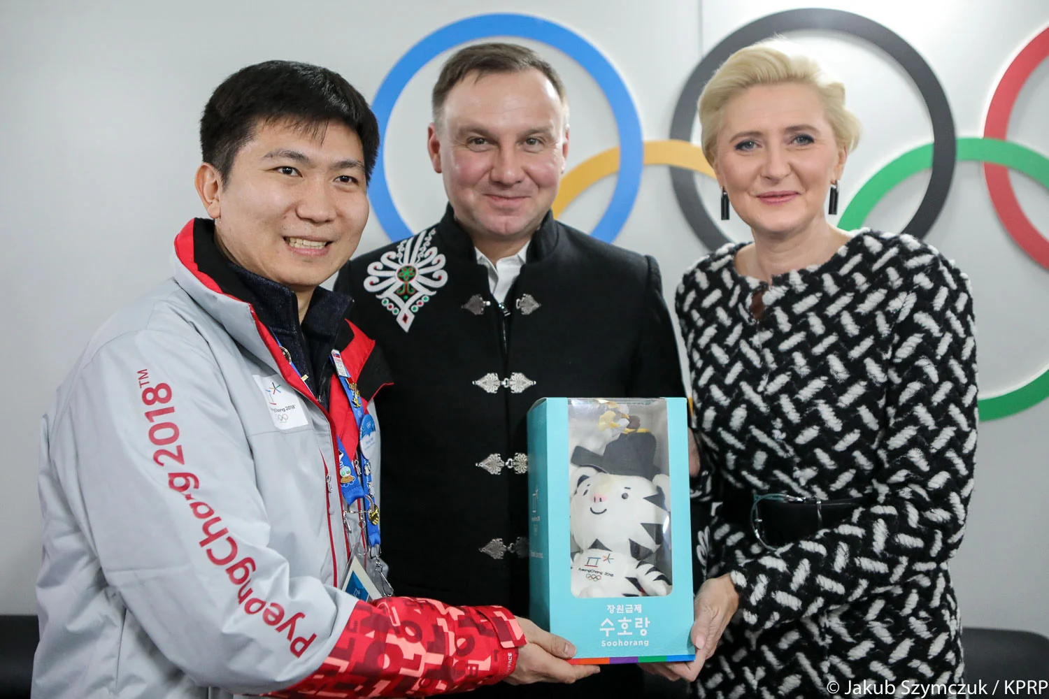 Andrzej Duda po raz kolejny wybrał kurtkę polskiej marki