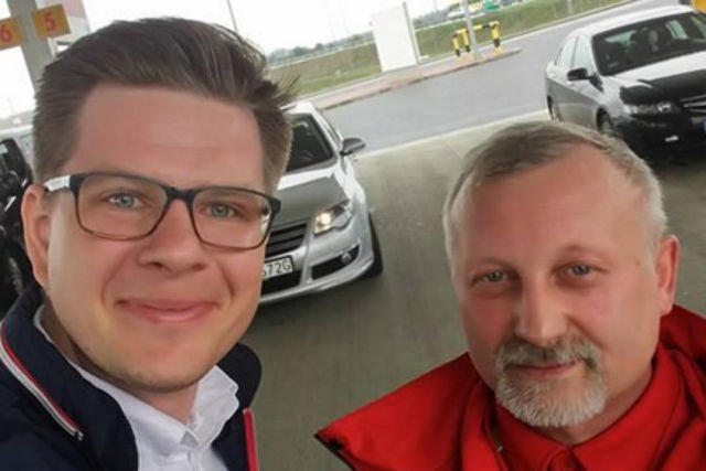 Dziennikarz odjechał ze stacji benzynowej dzięki Panu Staszkowi