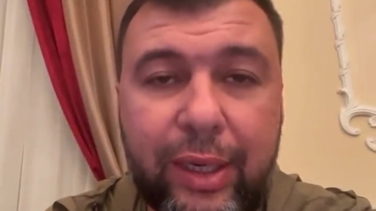 Dienis Puszylin, szef tzw. Donieckiej Republiki Ludowej
