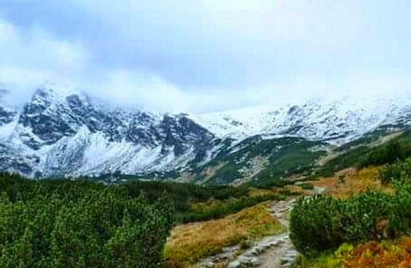 W Tatrach spadł pierwszy śnieg.