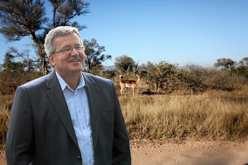 Bronisław Komorowski chce zbliżyć Polskę do Afryki