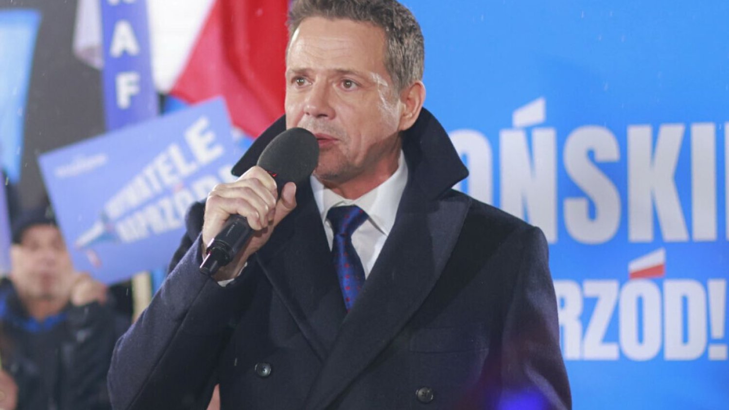 Trzaskowski komentuje debatę prezydencką w Końskich. "Trochę mi smutno".