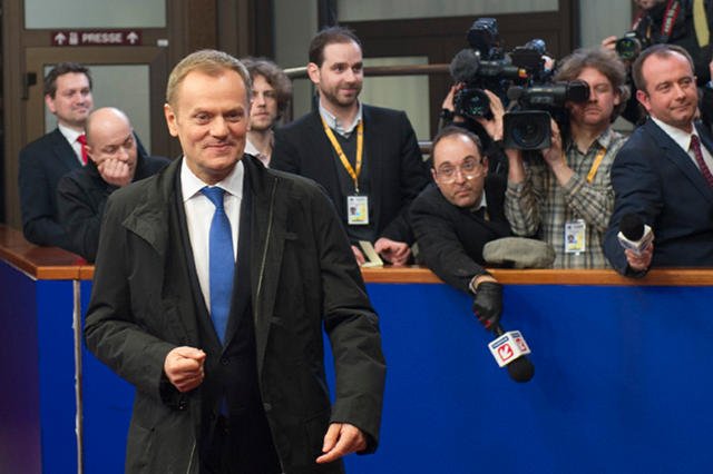Premier Donald Tusk w Brukseli