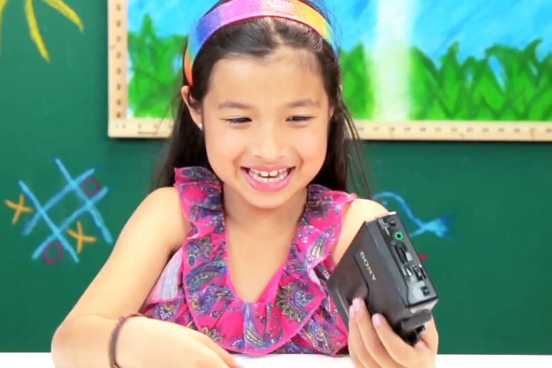 Jak dzieci reagują na walkmana?