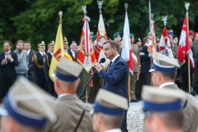 Andrzej Duda wziął udział w obchodach rocznicy Powstania Warszawskiego.