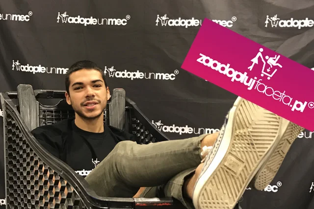 Na zdjęciu Alan Bento w koszyku. W rozmowie ze mną mówił m.in. czemu chce zostać "adoptowany" i dlaczego sądzi, że związek na jeden wieczór jest ok.