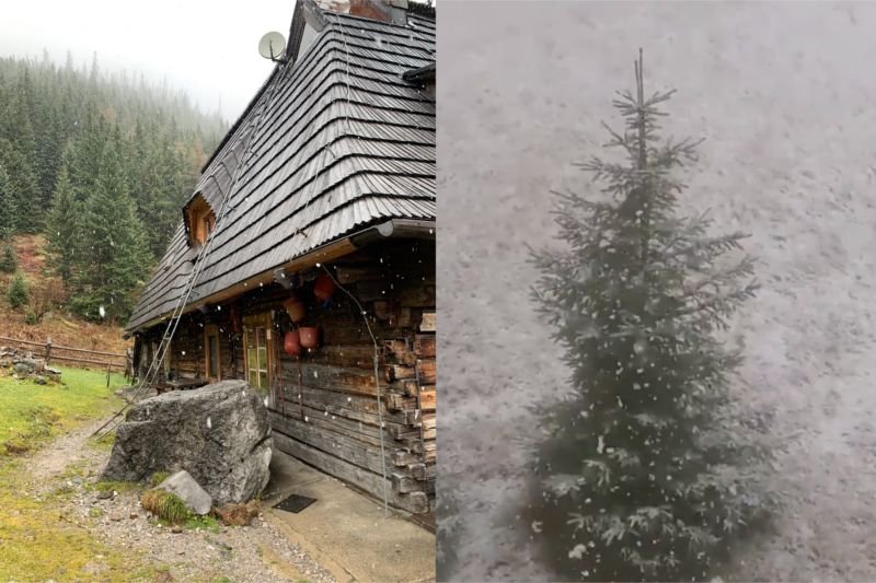 W górach już spadł pierwszy śnieg