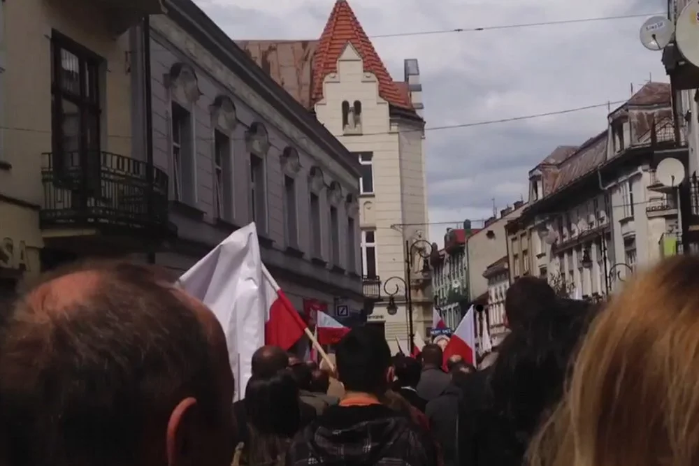 Demonstracja w obronie Telewizji Trwam