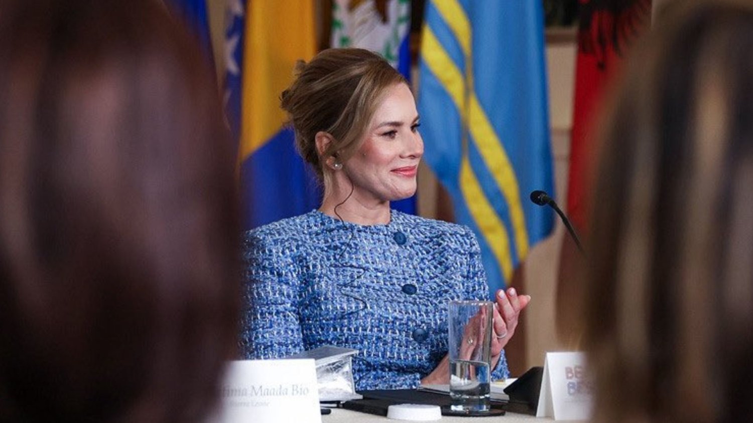 Nawrocka w USA o bezpieczeństwie dzieci w sieci. A ludzie wytykają weto jej męża