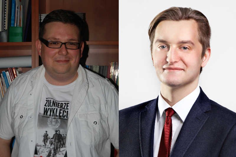 Dlaczego młodzi zagłosowali na Kongres Nowej Prawicy i PiS? Odpowiadają Michał Szukała (z lewej) i Sebastian Kaleta