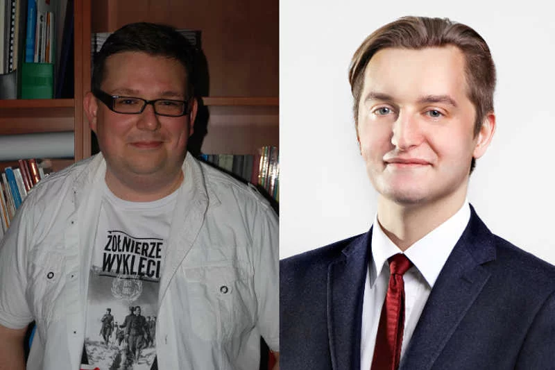 Dlaczego młodzi zagłosowali na Kongres Nowej Prawicy i PiS? Odpowiadają Michał Szukała (z lewej) i Sebastian Kaleta