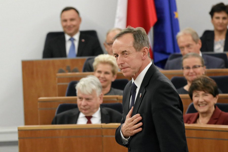 Orędzie Tomasza Grodzkiego spotkało się z pozytywnym odbiorem dużej części komentatorów.