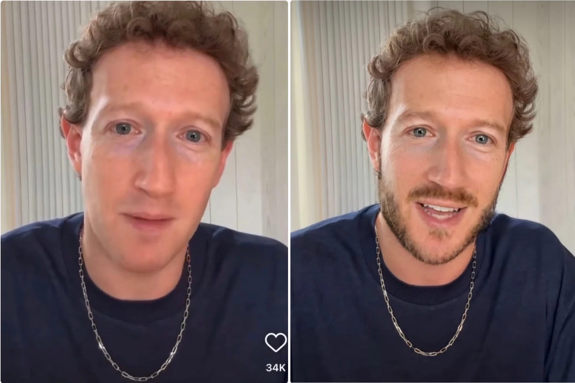 Mark Zuckerberg, Mark Zuckerberg z brodą