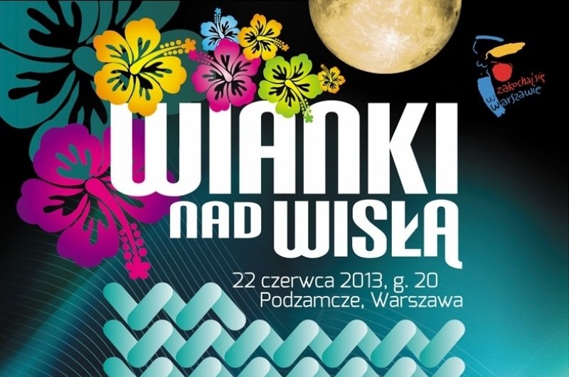 plakat warszawskich Wianków nad Wisłą 2013 (fragment)