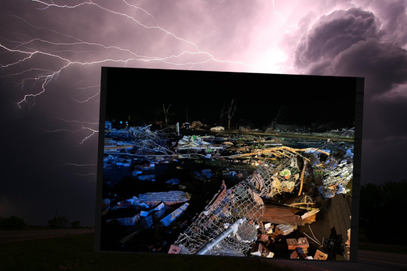 Zniszczenia po piątkowym tornado w USA są ogromne Zniszczenia po piątkowym tornado w USA są ogromne