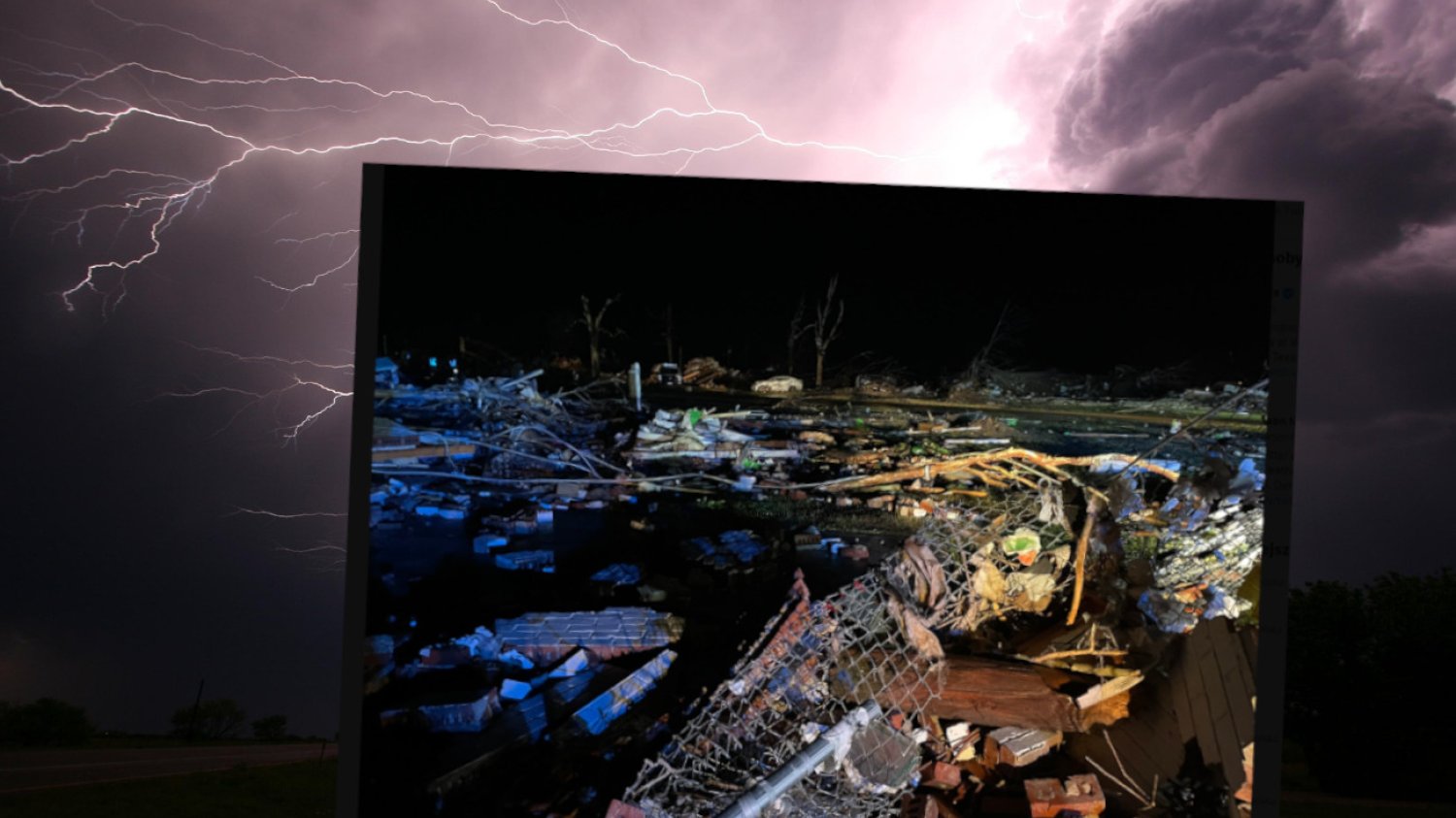 Zniszczenia po piątkowym tornado w USA są ogromne Zniszczenia po piątkowym tornado w USA są ogromne
