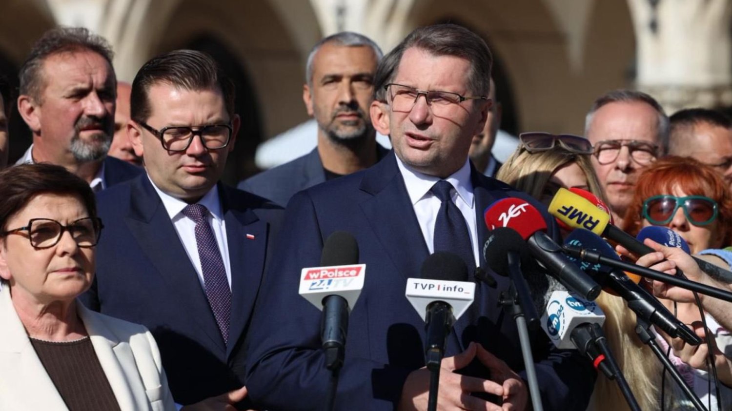 Czarnek nadał nawet ksywkę Miszalskiemu. PiS szaleje po referendum w Krakowie Przemysław Czarnek i politycy PiS na konferencji prasowej w Krakowie
