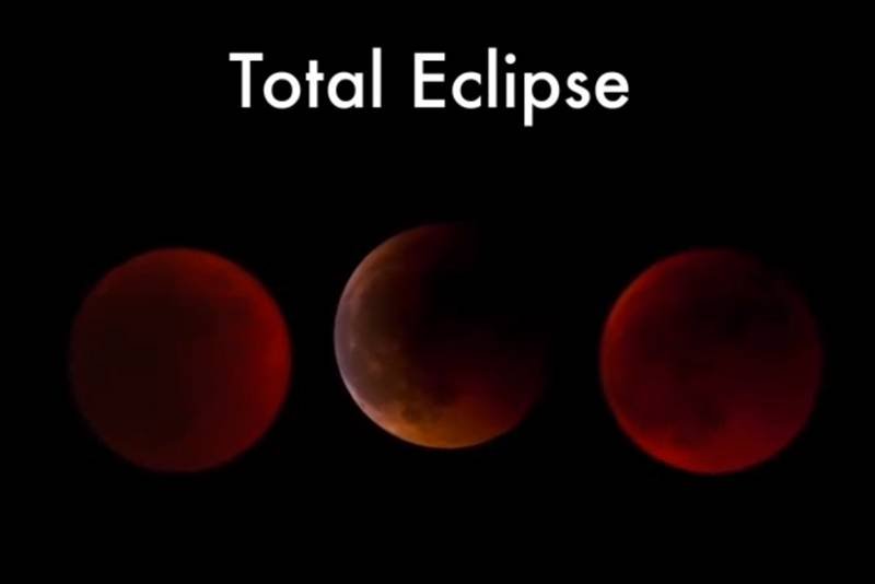 Tak będzie wyglądał Księżyc w trakcie całkowitego zaćmienia
