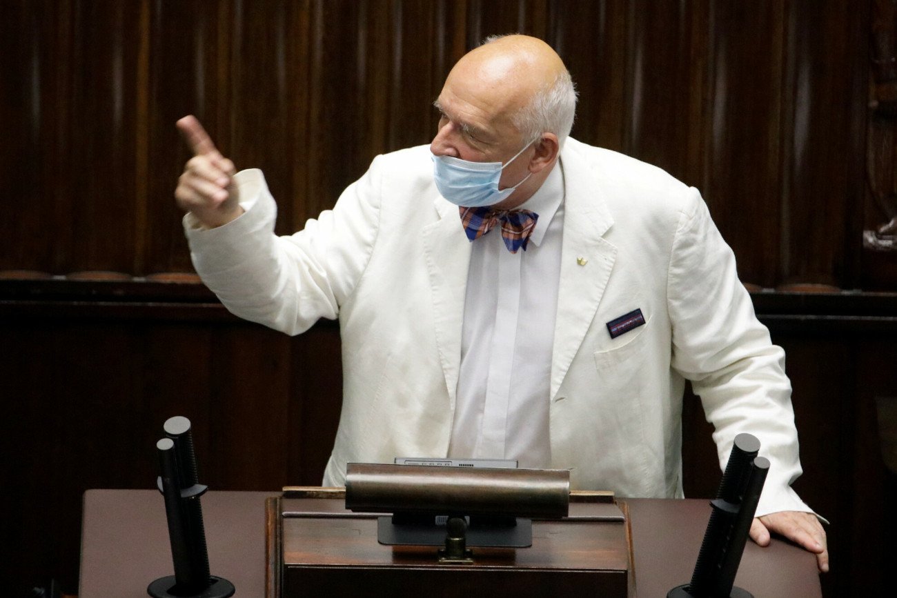 Janusz Korwin-Mikke przestrzegał już w październiku przez 8 listopada.