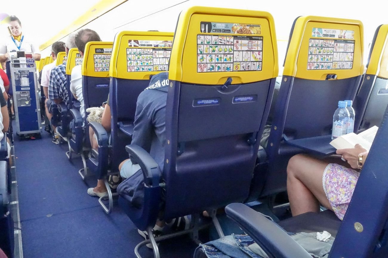 To dwa najlepsze miejsca w Ryanairze.