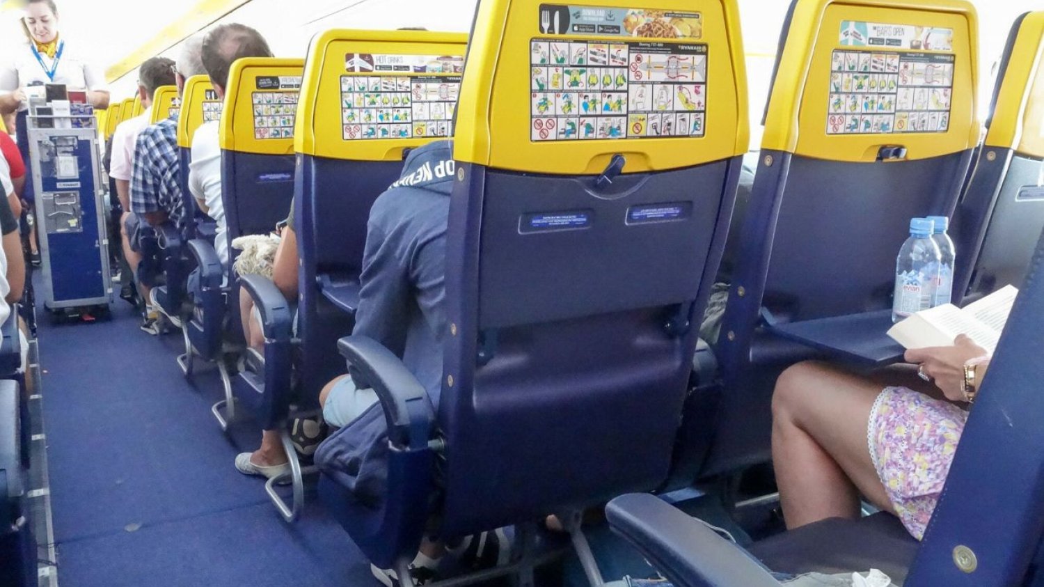 W Ryanairze poluj na miejsca w 29. rzędzie. To dwa najlepsze miejsca w Ryanairze.