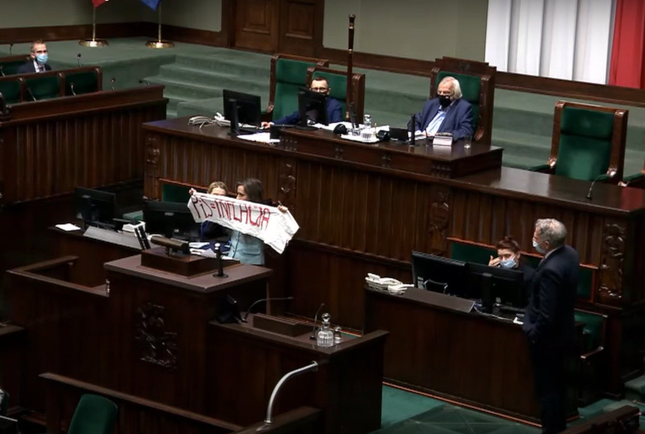 Seria kłoni w Sejmie. Jachira i Rosati zirytowali marszałka Terleckiego.