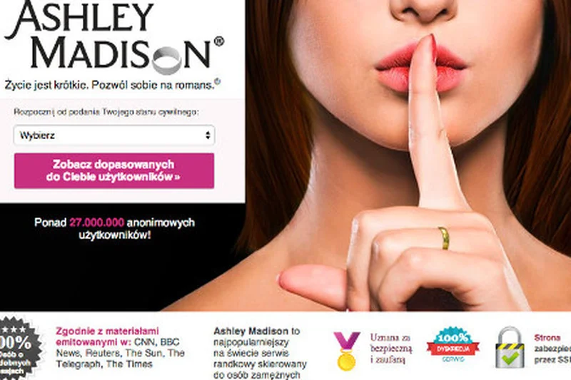 AshleyMaddison wchodzi do Polski.