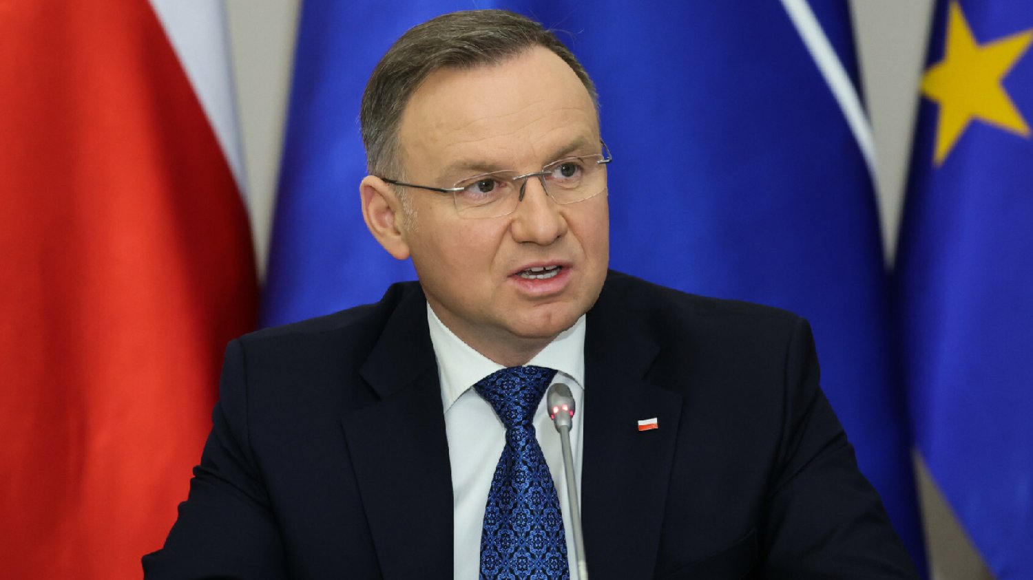 Andrzej Duda murem za TVP. Ostro uderzył w decyzje rządu Donalda Tuska.