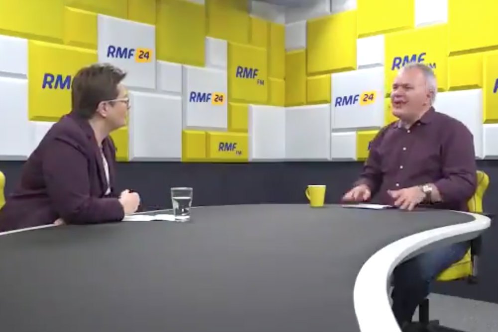 Robert Mazurek rozmawiał z szefową Nowoczesnej Katarzyną Lubnauer o bakłażanie.