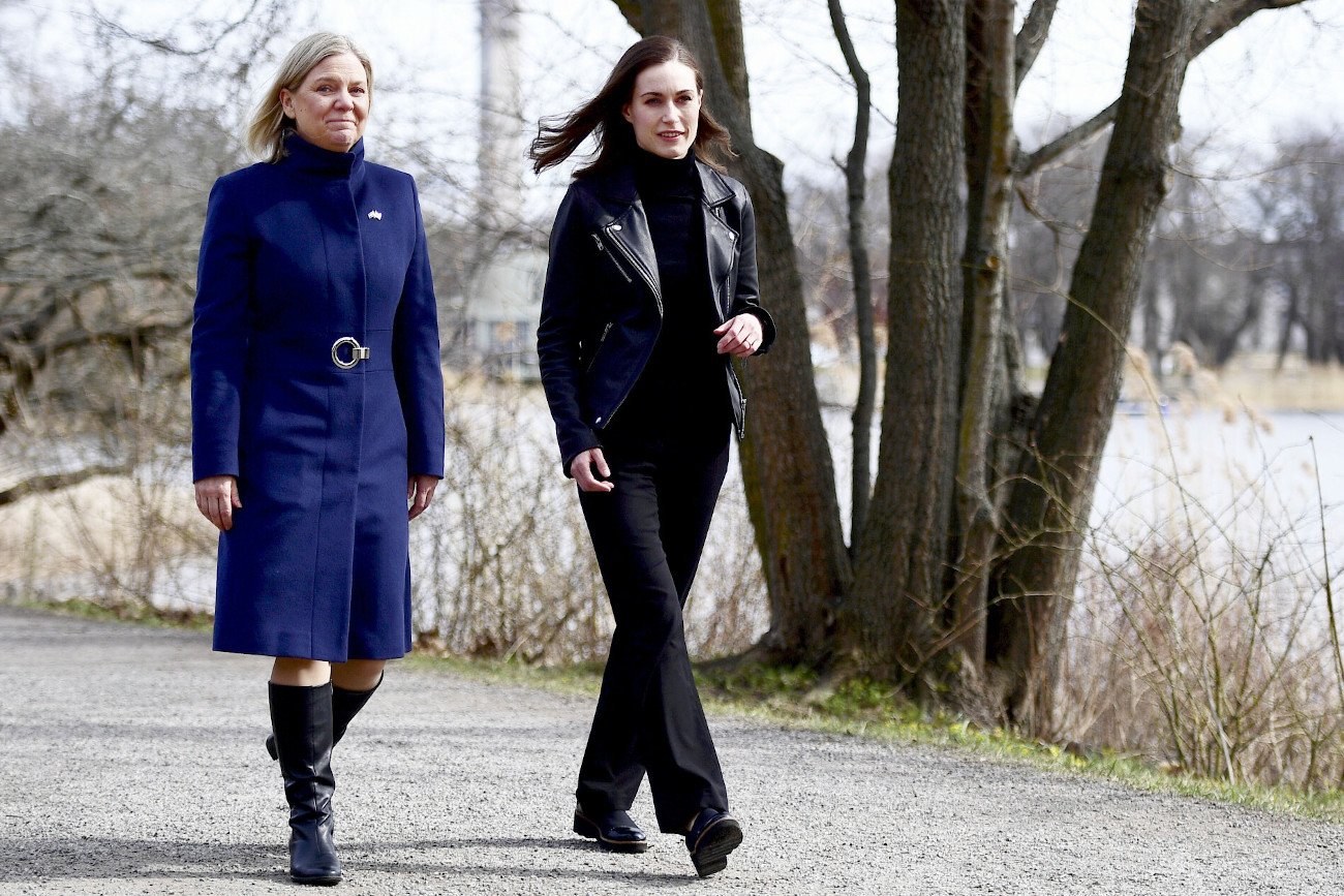 Premier Szwecji Magdalena Andersson i premier Finlandii Sanna Marin – to od nich zależy decyzja ws. przystąpienia obu krajów do NATO.
