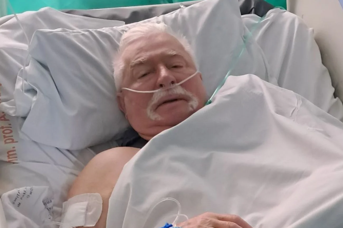 Lech Wałęsa trafił do szpitala.