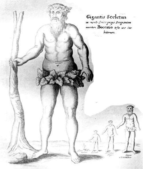 Ilustracja z książki Athanasiusa Kirchera "Mundus Subterraneus".