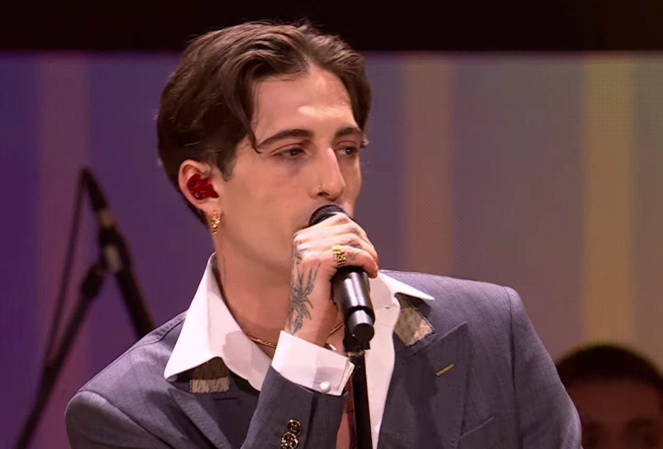 Damiano David wystąpił na gali Bestsellerów Empiku.