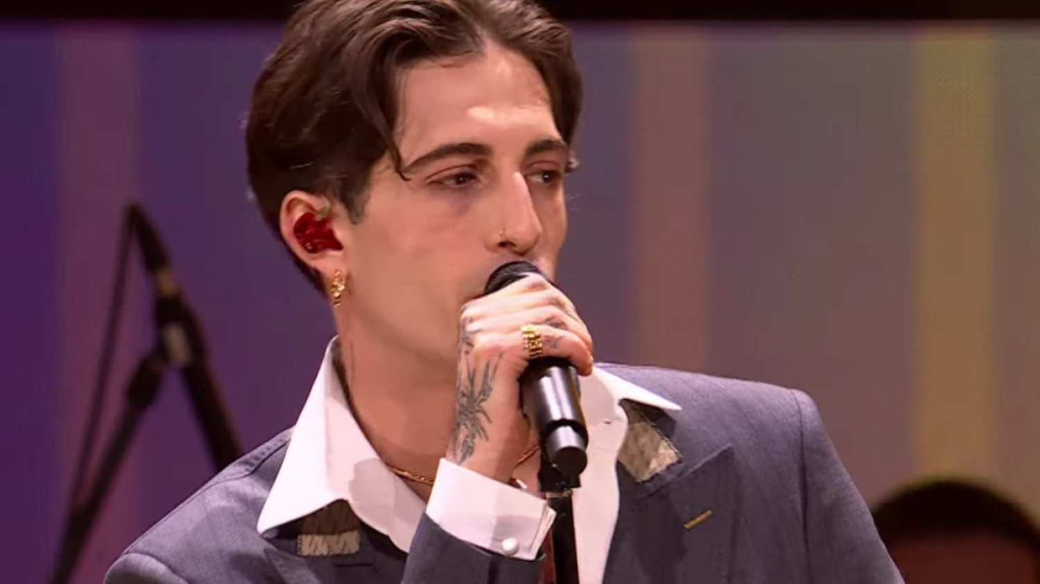 Damiano David wystąpił na gali Bestsellerów Empiku.