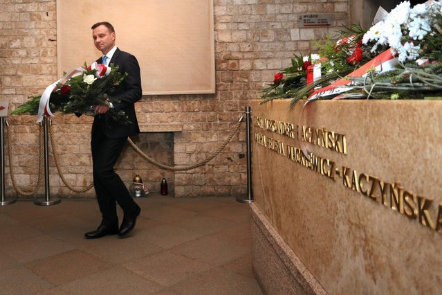 Andrzej Duda z żoną pojawią się na ponownym pogrzebie Lecha i Marii Kaczyńskich.